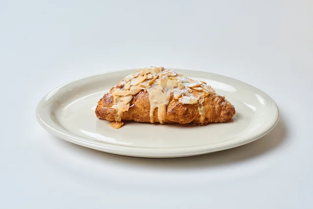 Order Almond Croissant food online from Chocolatte store, Brooklyn on bringmethat.com