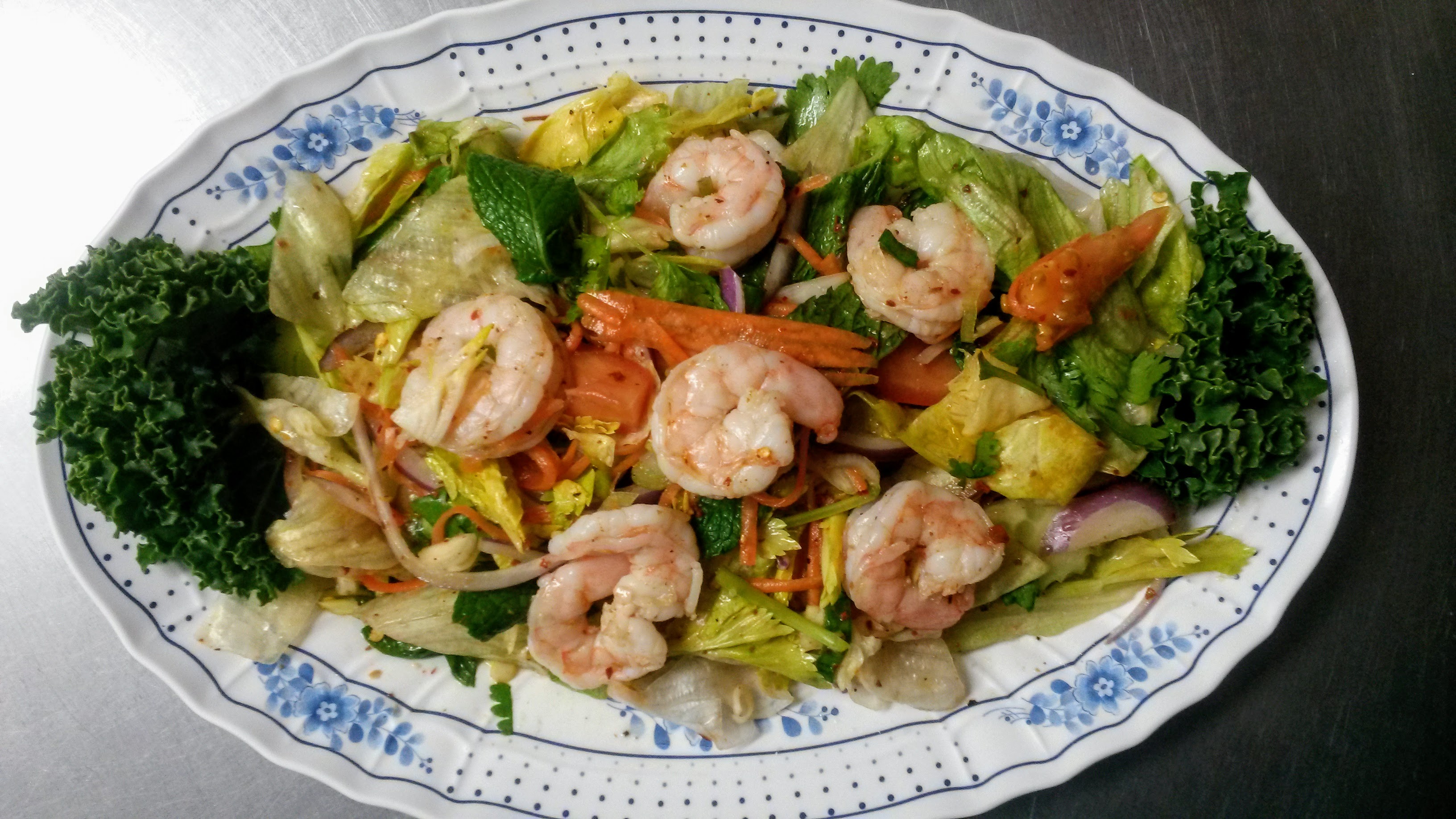 Order 11. Shrimp Salad food online from Thai Nary BBQ store, Azusa on bringmethat.com