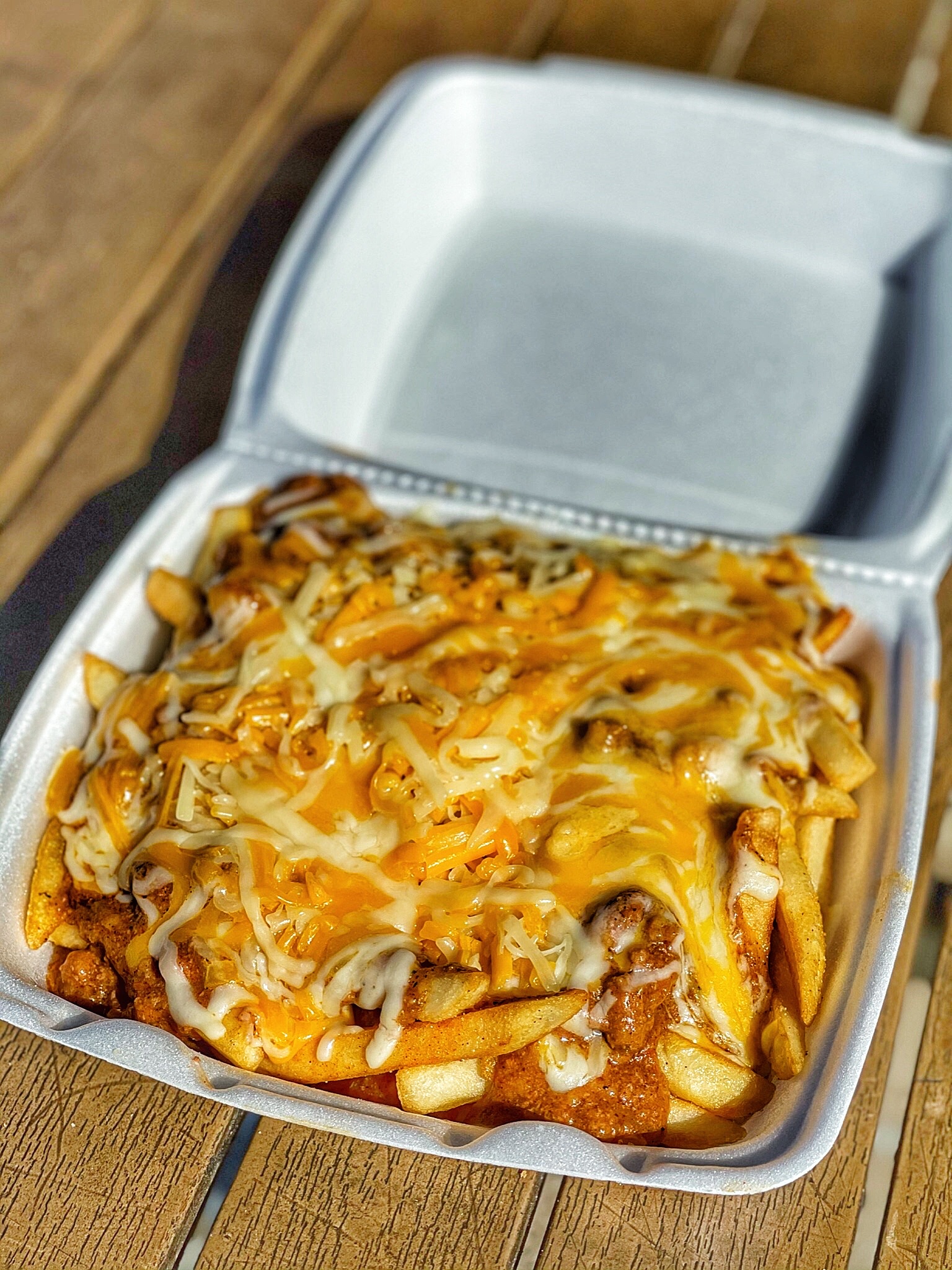 Order Chili Cheese Fries - LARGE food online from Classic Burger store, Gardena on bringmethat.com