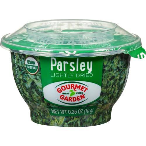 Order Gourmet Garden · Lightly Dried Parsley (0.35 oz) food online from Shaw's store, Concord on bringmethat.com