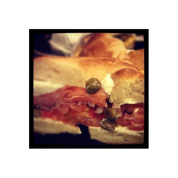 Order Bagel and Lox food online from Sweet Savory Cafe & Bakery store, San Dimas on bringmethat.com