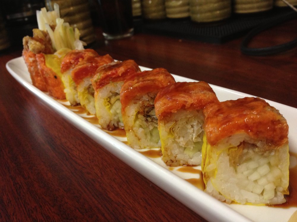 Order Tiger Roll food online from Taisho Bistro store, Buffalo on bringmethat.com