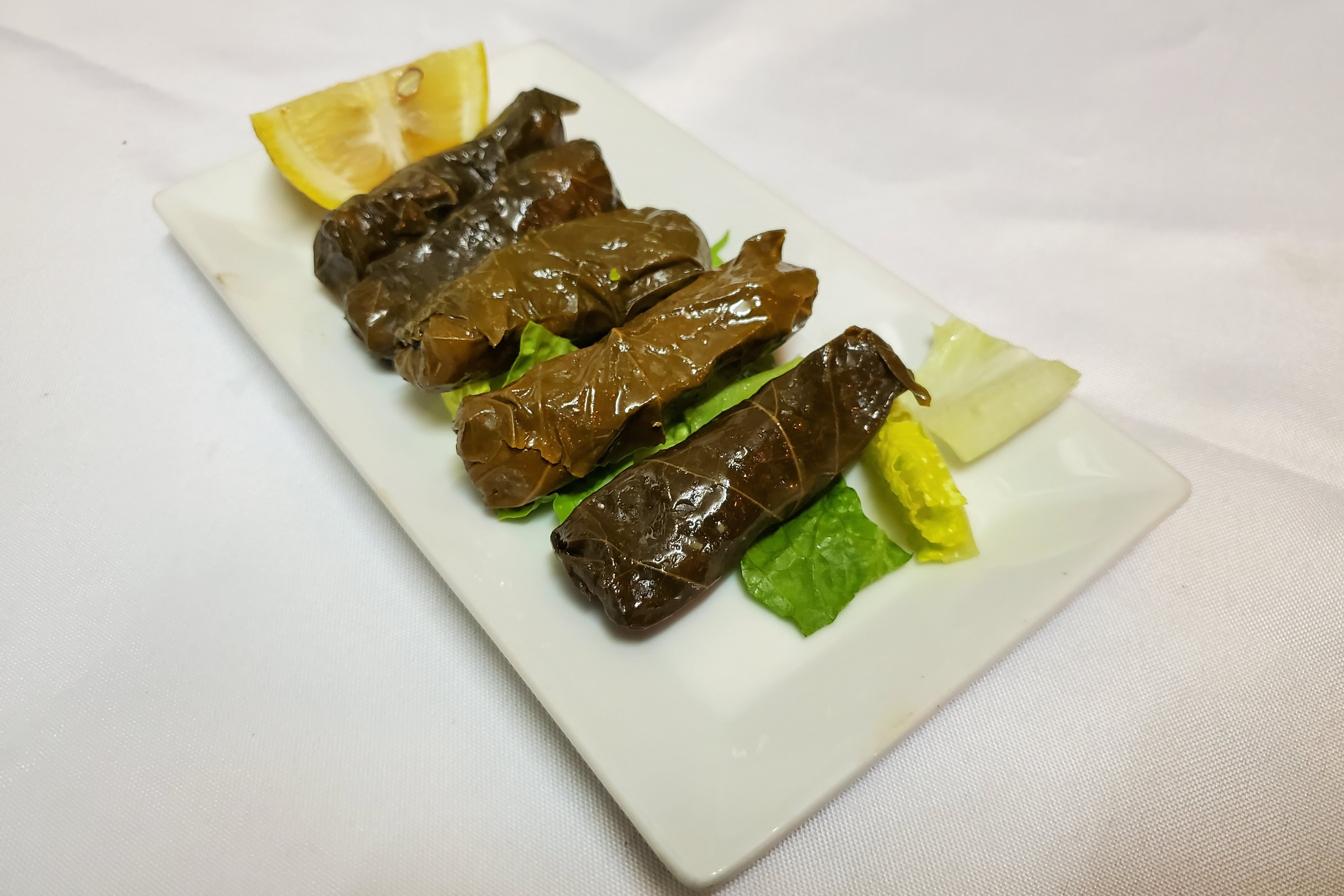 Order Grape Leaves food online from Zaatar Mediterranean Cuisine store, Baltimore on bringmethat.com