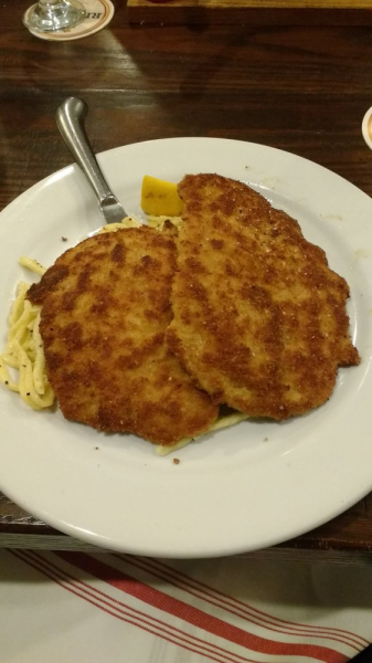 Order Pork Schnitzel food online from Valters At The Maennerchor store, Columbus on bringmethat.com
