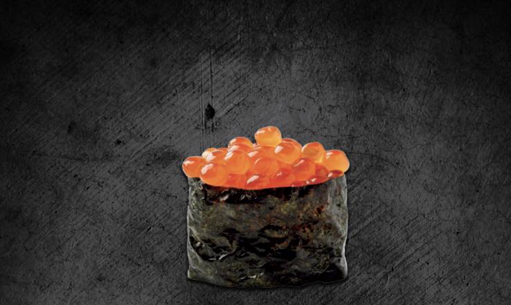 Order Salmon Egg Sushi food online from Octopus Japanese Restaurant store, Burbank on bringmethat.com