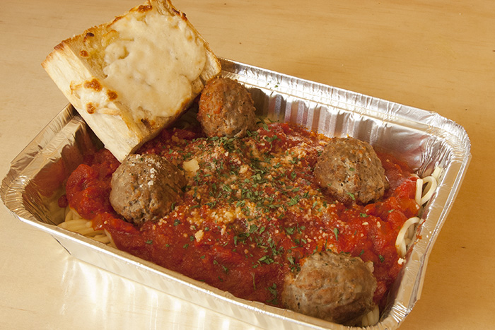 Order Spaghetti with Meatballs food online from G's Philly Cheesesteaks store, San Francisco on bringmethat.com