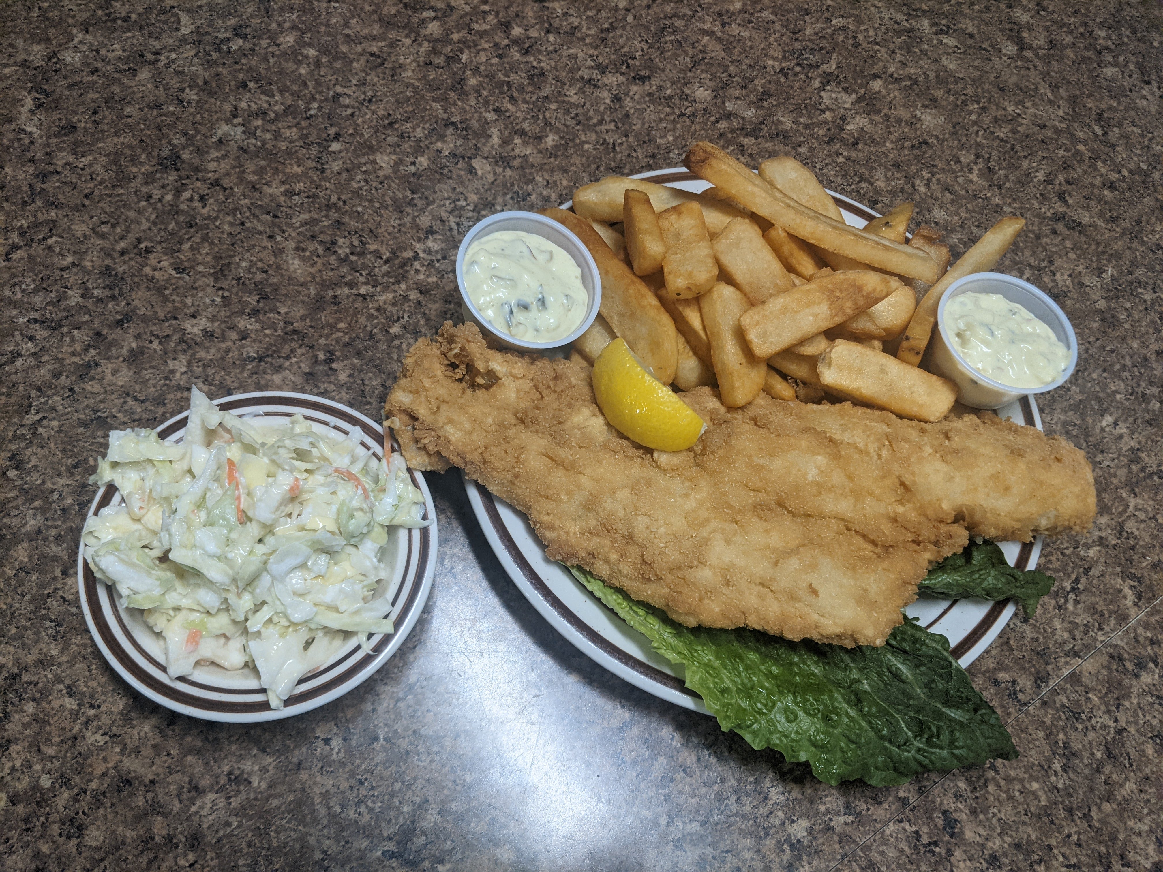 Order Fish Fry Special food online from Parkside Diner store, Rochester on bringmethat.com