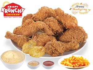 Order Thanks Giving Special food online from Krispy Krunchy Chicken store, Irving on bringmethat.com