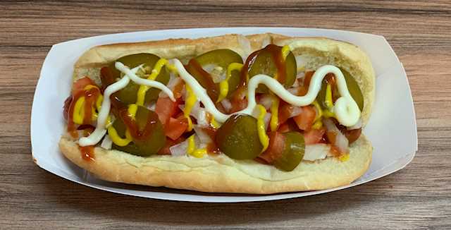 Order Mexican Hot Dog food online from Mango Loco store, Jersey City on bringmethat.com