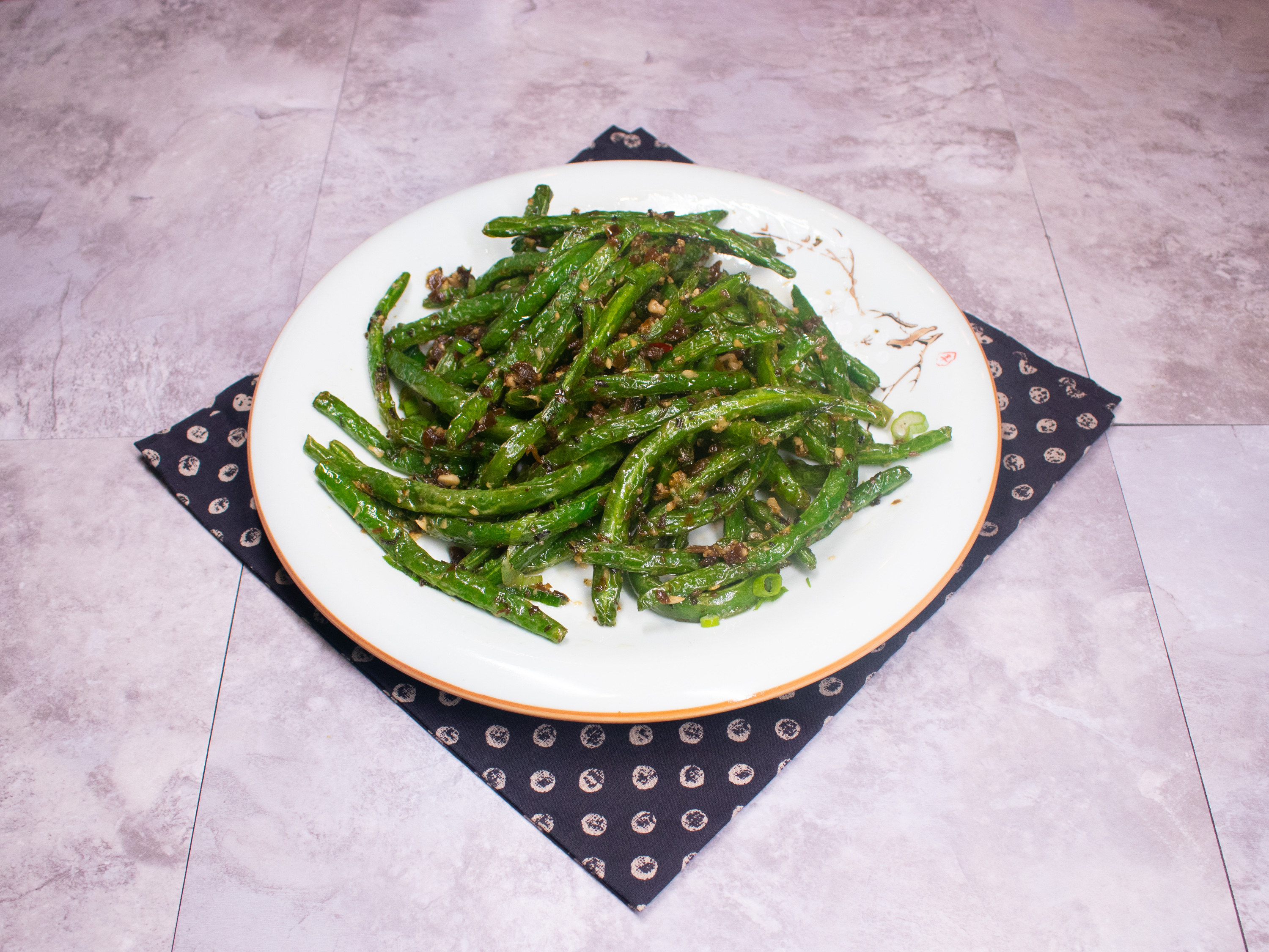 Order Stir Fried String Beans food online from Hu's Cooking store, Houston on bringmethat.com