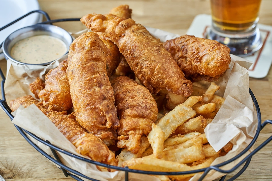 Order 8th Street Chicken Strips food online from Four Peaks Brewing Company store, Tempe on bringmethat.com
