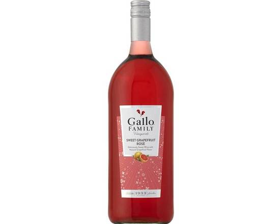 Order Gallo Family Sweet Grapefruit Rose, 1.5L bottle (9% ABV) food online from Central Liquor Market store, Los Angeles on bringmethat.com