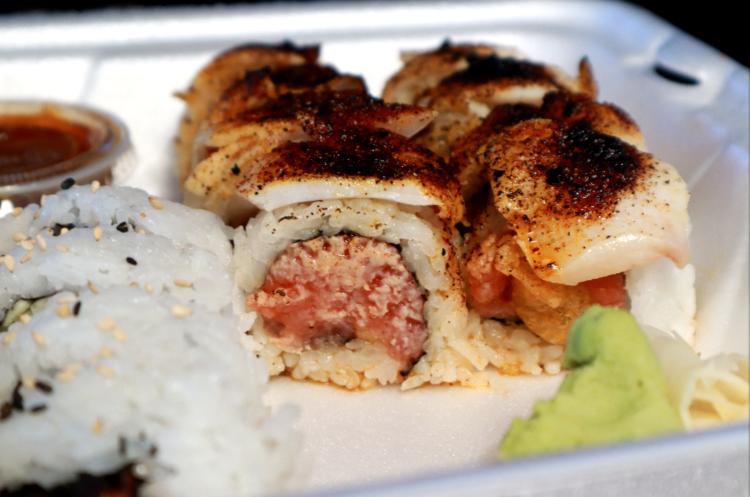 Order Crazy Spicy White Boy Roll food online from Mr. Sushi store, Valencia on bringmethat.com