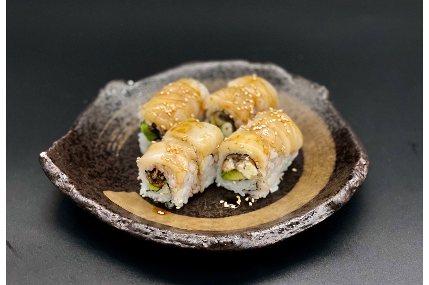 Order Alaska Roll food online from Eat Sushi store, San Francisco on bringmethat.com