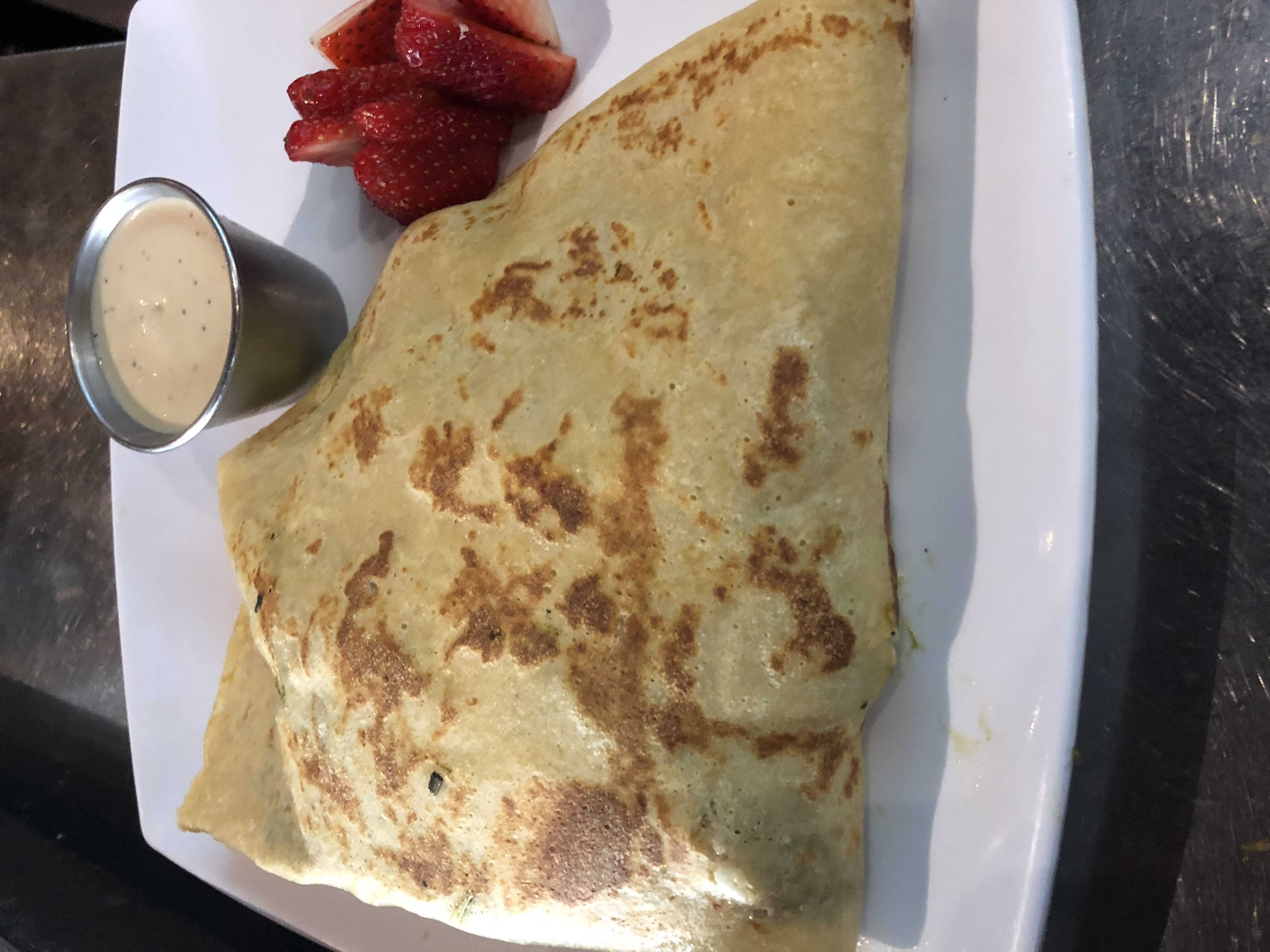 Order Eiffel Tower Breakfast Crepe food online from Iguana Cafe store, Chicago on bringmethat.com