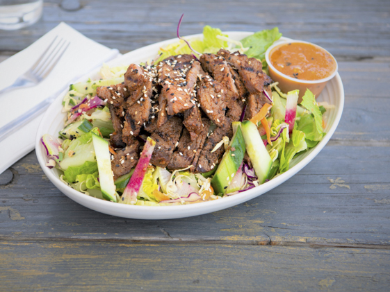 Order Japanese Steak Salad food online from Station Burger store, Berkeley on bringmethat.com