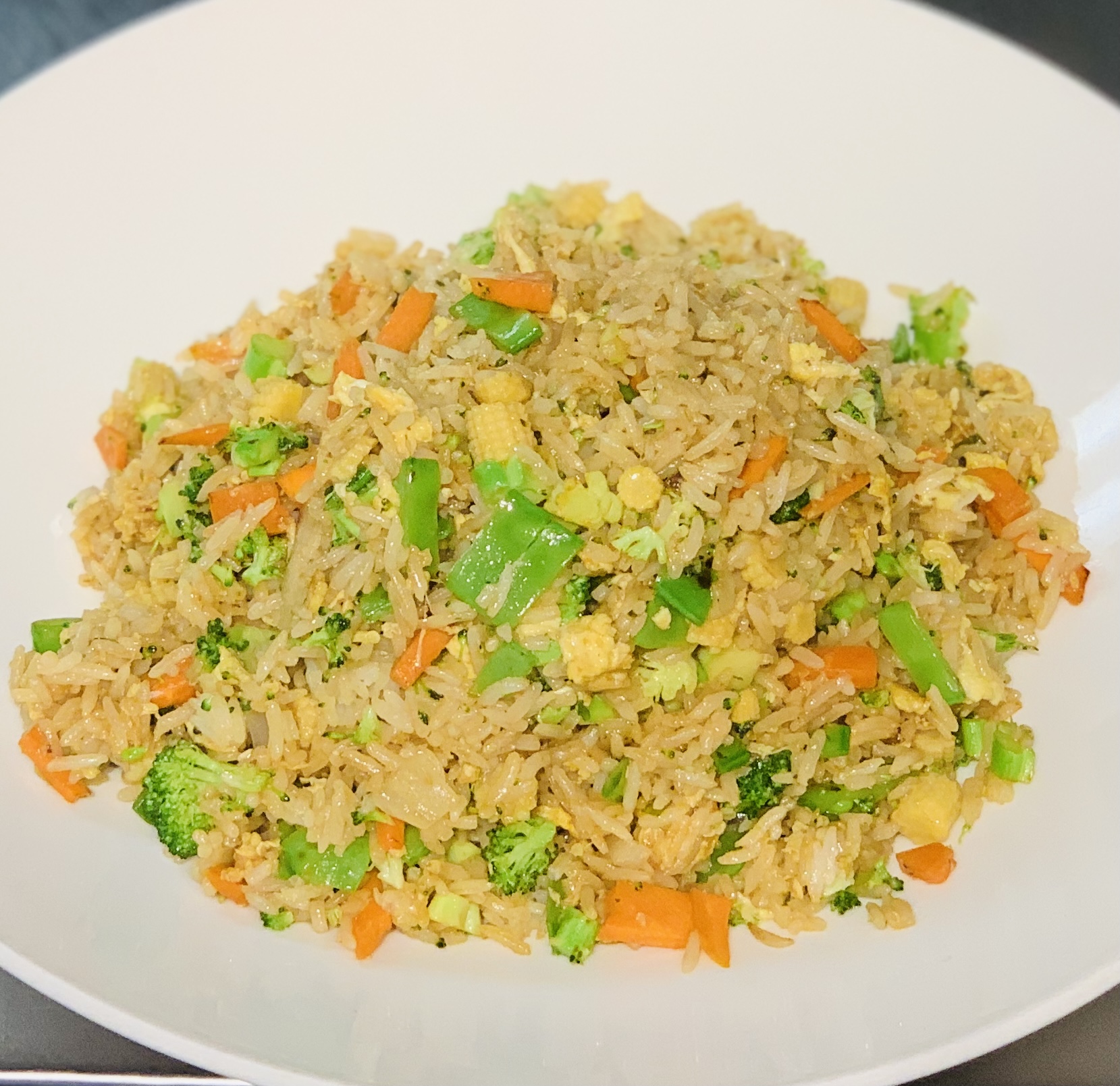 Order Fried Rice w/ Vegetalbe food online from Spicy Girl store, Houston on bringmethat.com