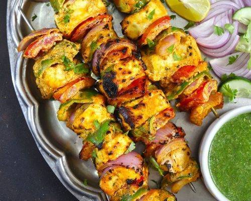 Order Achari paneer tandoori food online from Baisakhi Dhaba store, Johnson City on bringmethat.com