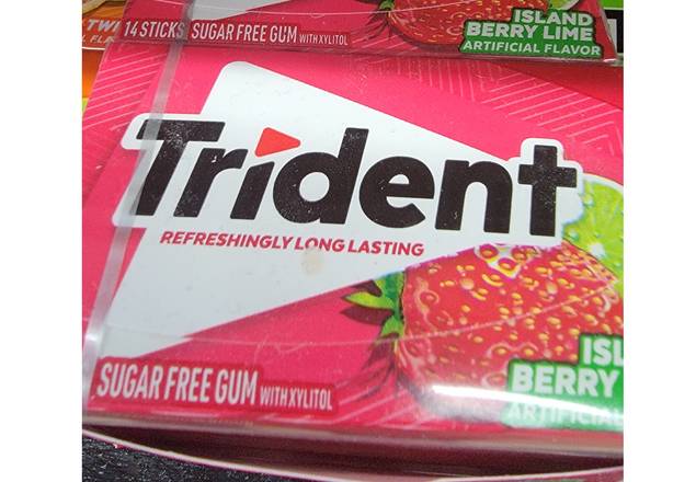 Order Trident (island berry lime) food online from Hub Market & Deli store, San Diego on bringmethat.com