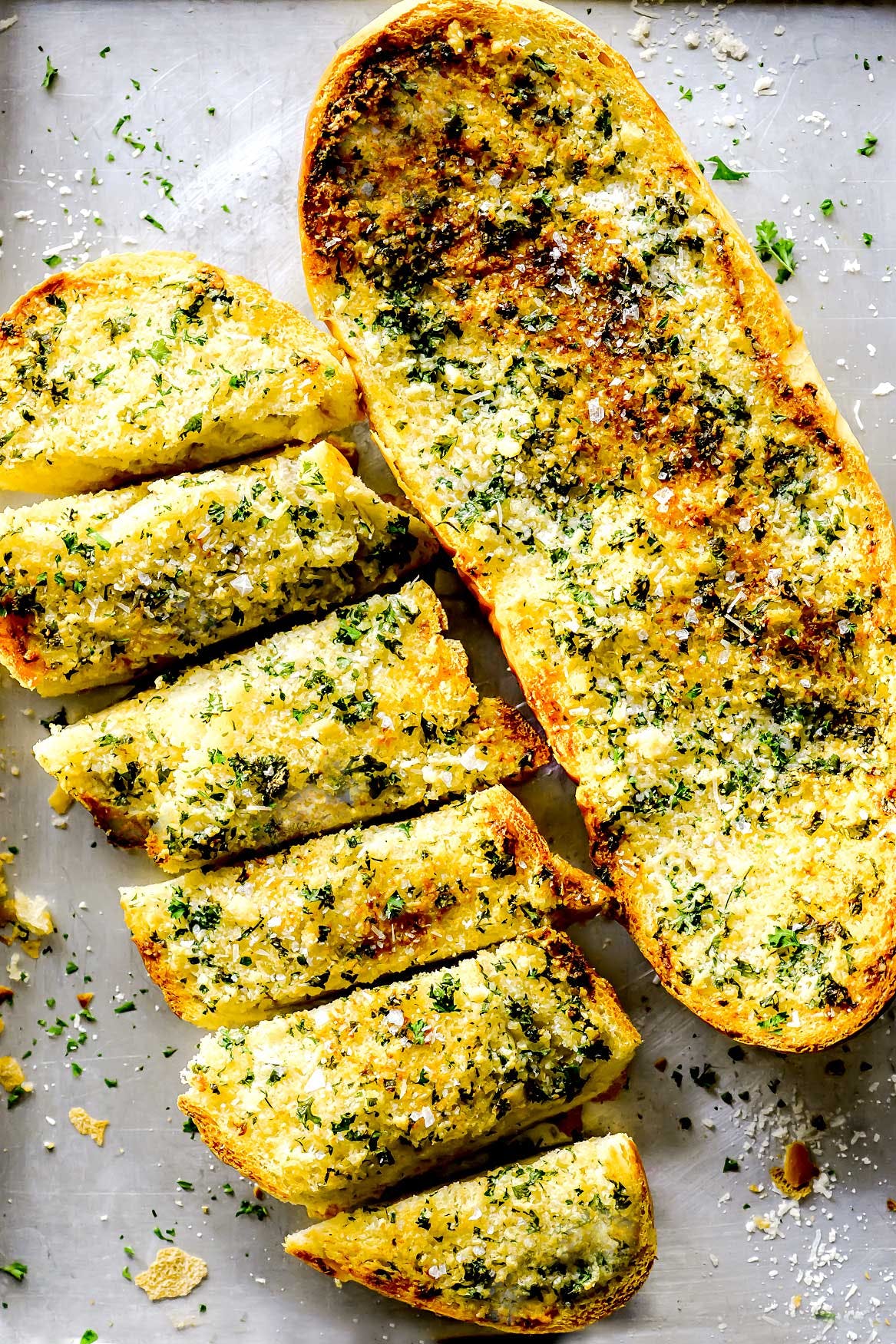 Order Garlic Bread - Side food online from Frank & John From Italy On The Water store, Greenville on bringmethat.com