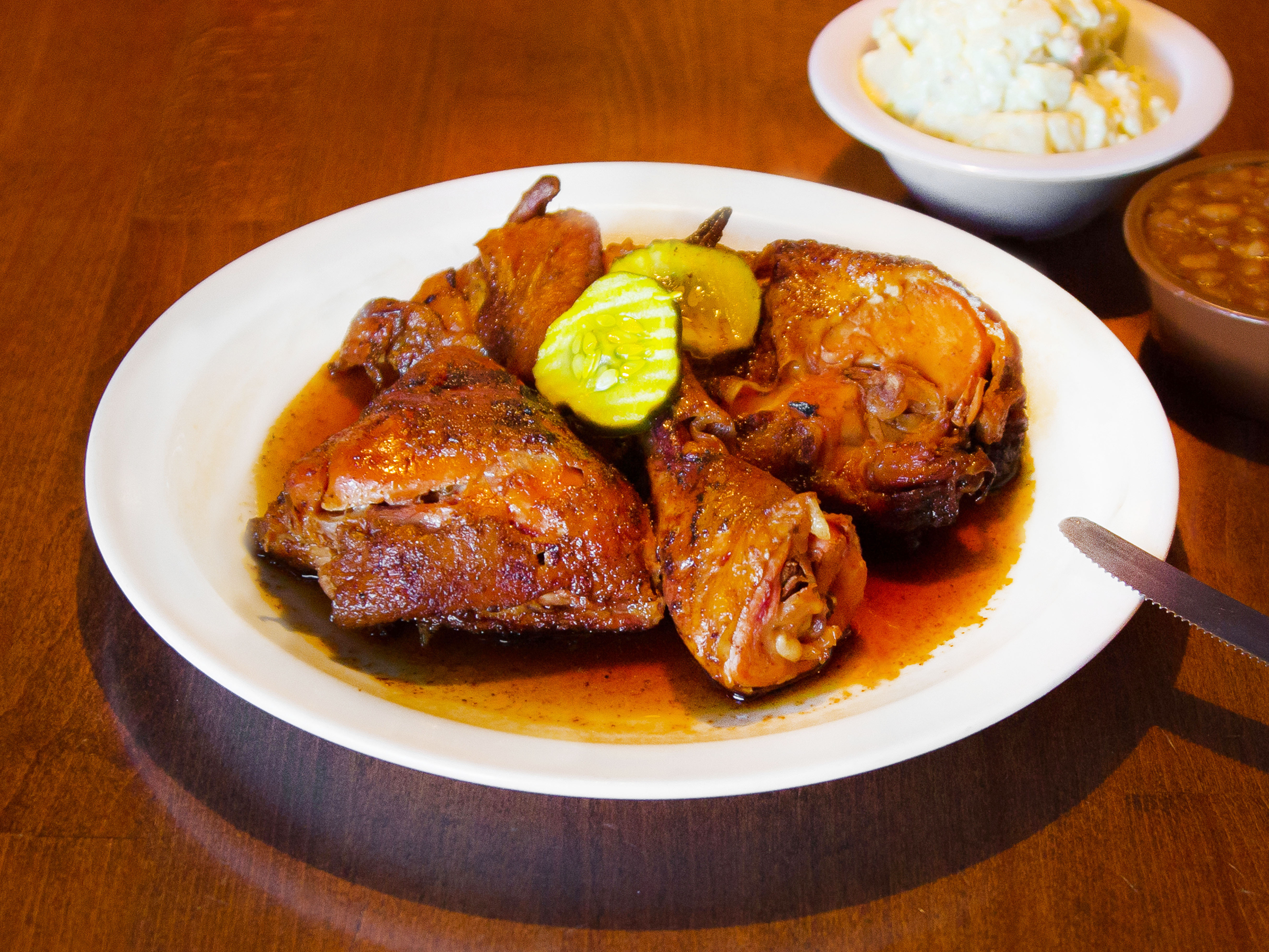 Order Chicken a la Carte food online from Dr. Hogly Wogly Tyler Texas Bbq store, Panorama City on bringmethat.com
