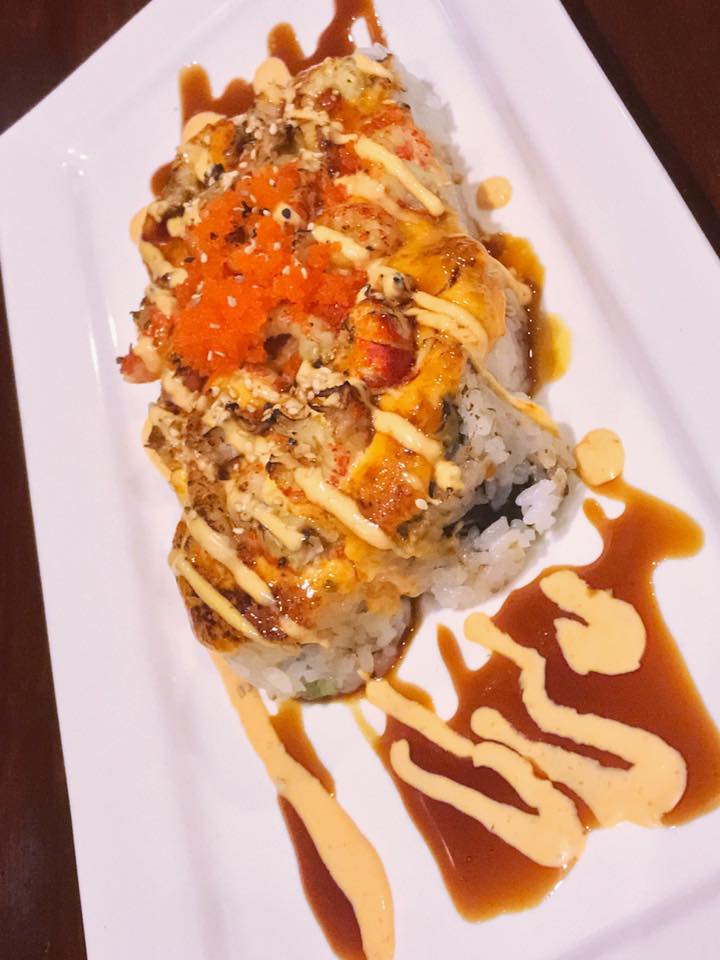 Order Volcano Roll food online from Aji Sushi store, College Station on bringmethat.com