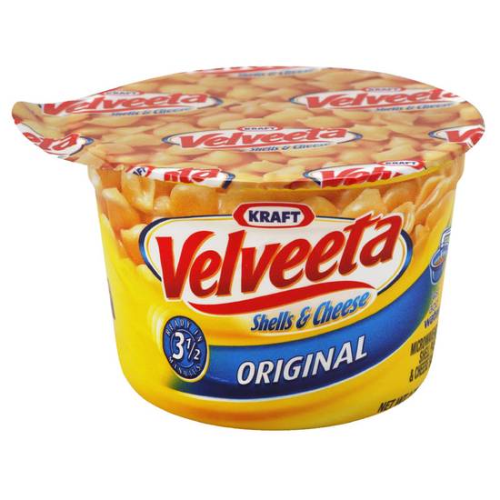 Order Velveeta Original Shells & Cheese Cup 2.39oz food online from Everyday Needs by Gopuff store, Tracy on bringmethat.com