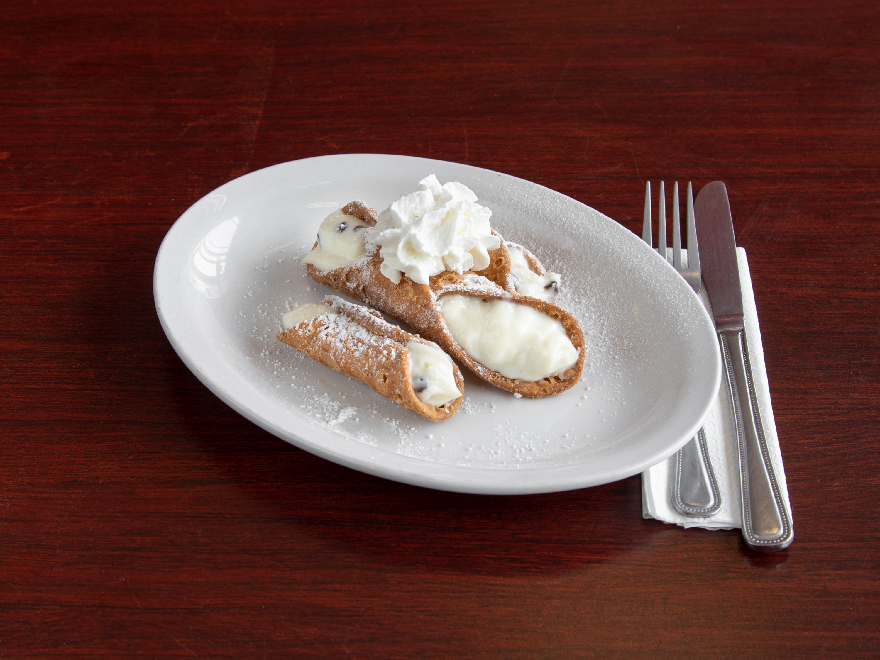Order Cannoli food online from Jerry Pizza store, Jersey City on bringmethat.com