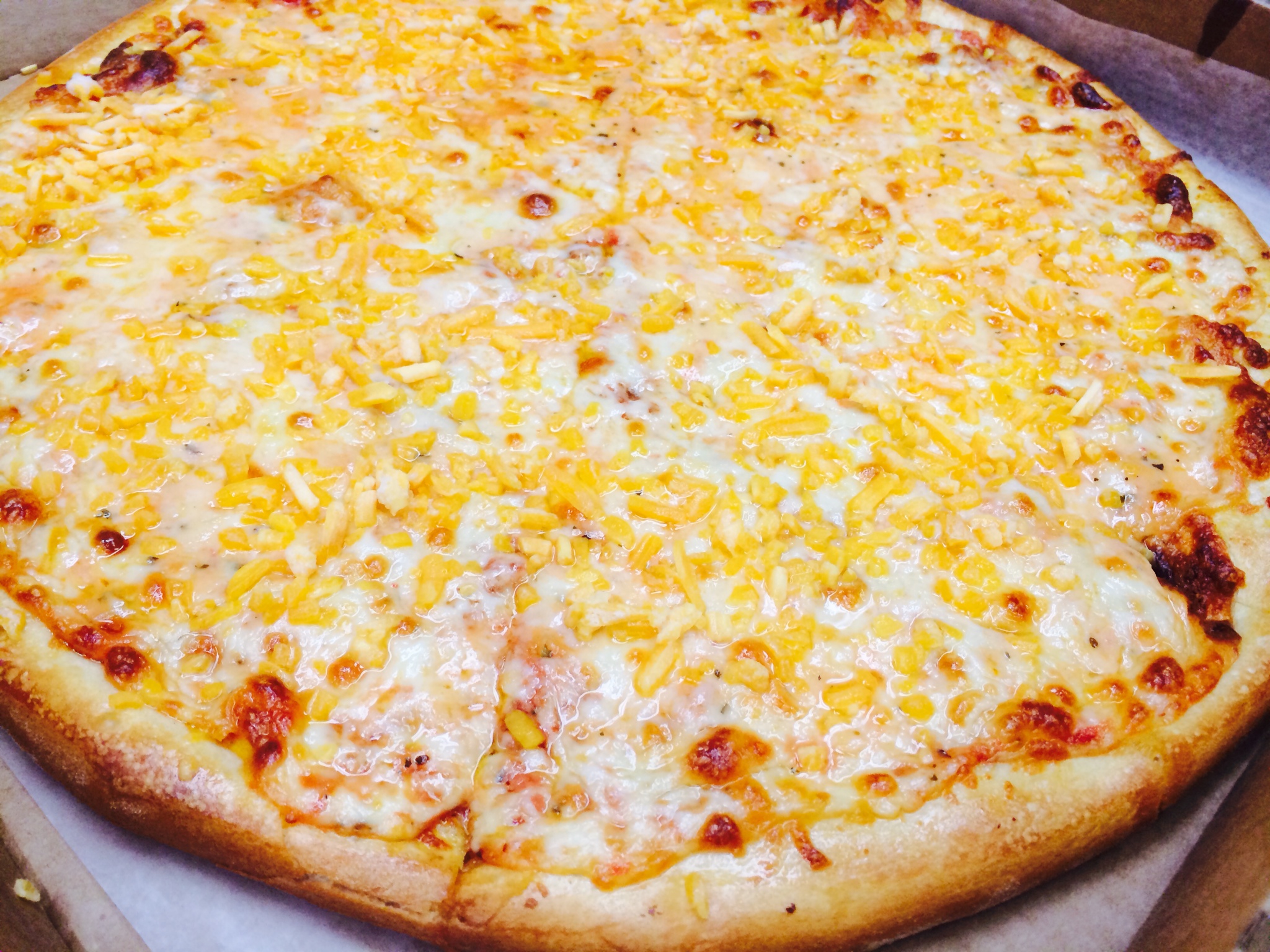 Order Cheese Lovers Pizza food online from Gusto Pizza store, Delmar on bringmethat.com