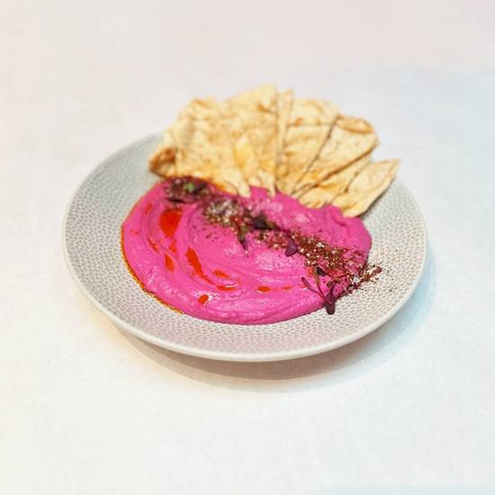 Order Roasted Beet Hummus food online from TownHall store, Cleveland on bringmethat.com