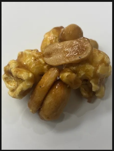 Order Caramel with Peanuts food online from Avery's Savory Popcorn store, Dallas on bringmethat.com