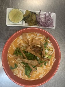 Order 56. Khao Soi Noodles food online from Lisu's Thai Taste | Roseville store, Roseville on bringmethat.com