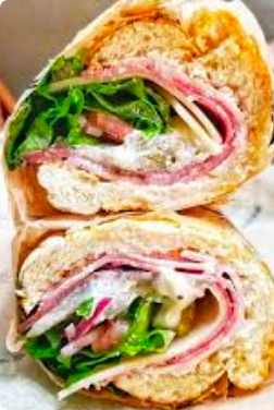Order All American Ham and Turkey Sub food online from Noble Roman store, Rockford on bringmethat.com