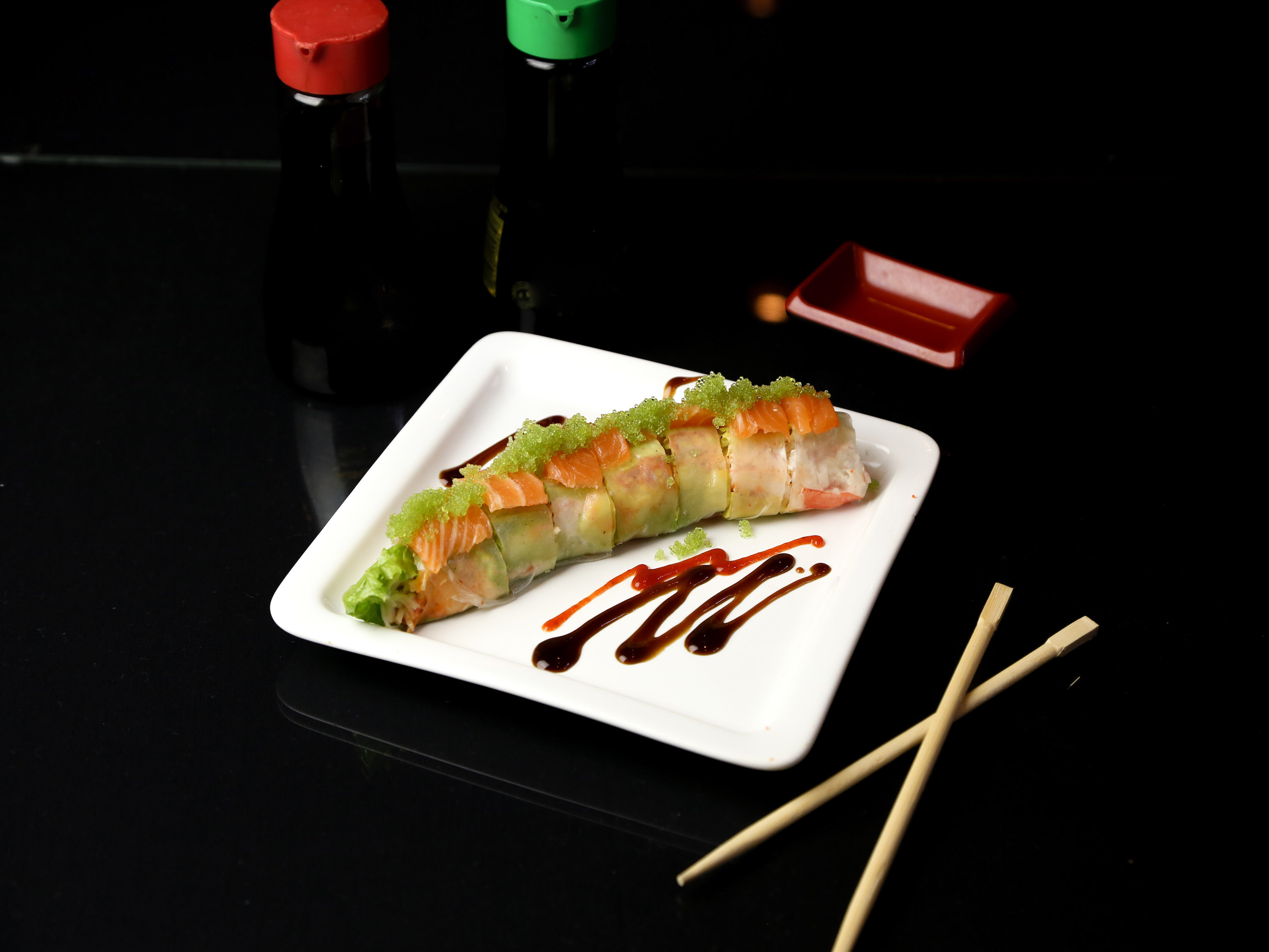 Order Phoenix Roll food online from Wasabi Sushi And Bar store, New Orleans on bringmethat.com