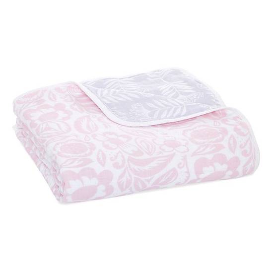 Order aden + anais™ essentials Damsel Muslin Blanket in Pink food online from Bed Bath & Beyond store, Lancaster on bringmethat.com