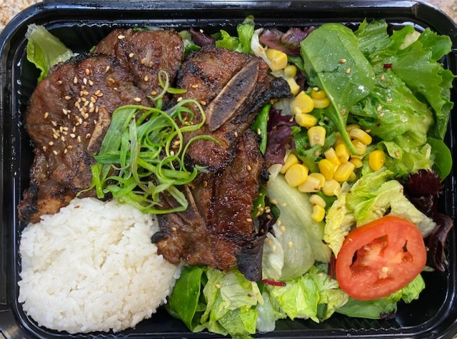 Order BBQ Short Rib Plate food online from YASAI Ramen, Roll, Teriyaki store, Norwalk on bringmethat.com