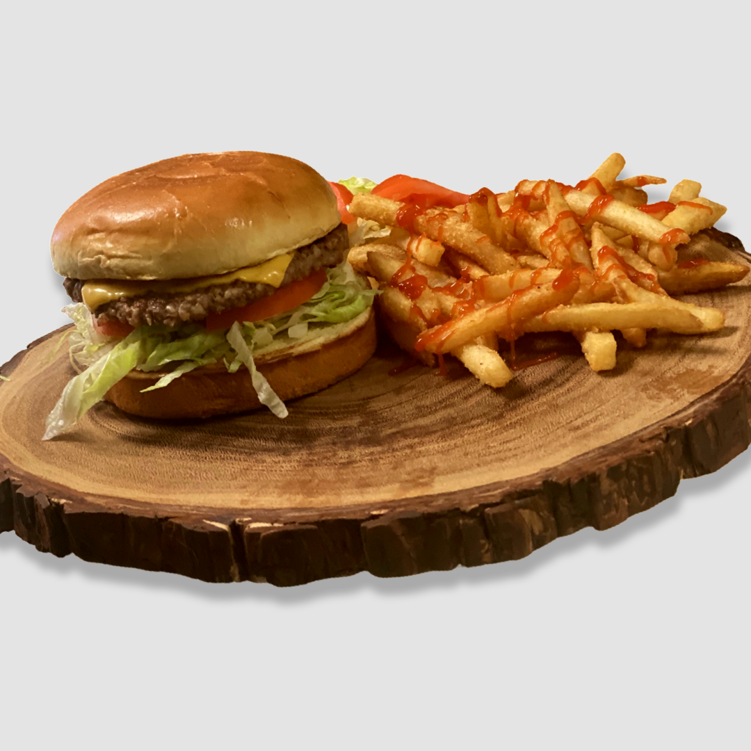 Order Cheeseburger food online from Catfish store, Crest Hill on bringmethat.com