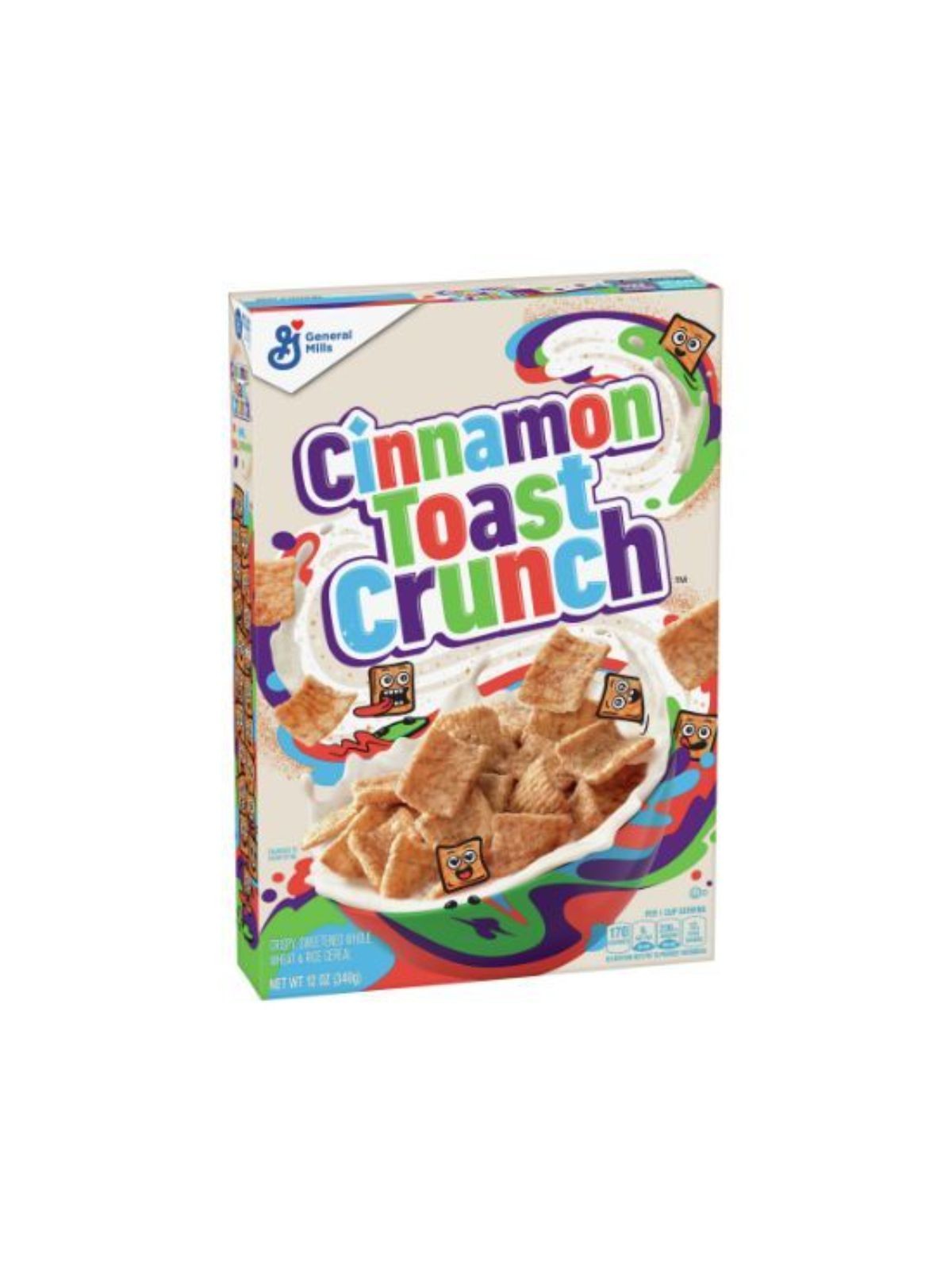 Order Cinnamon Toast Crunch Cereal (12 oz) food online from Light Speed Market store, Los Angeles on bringmethat.com