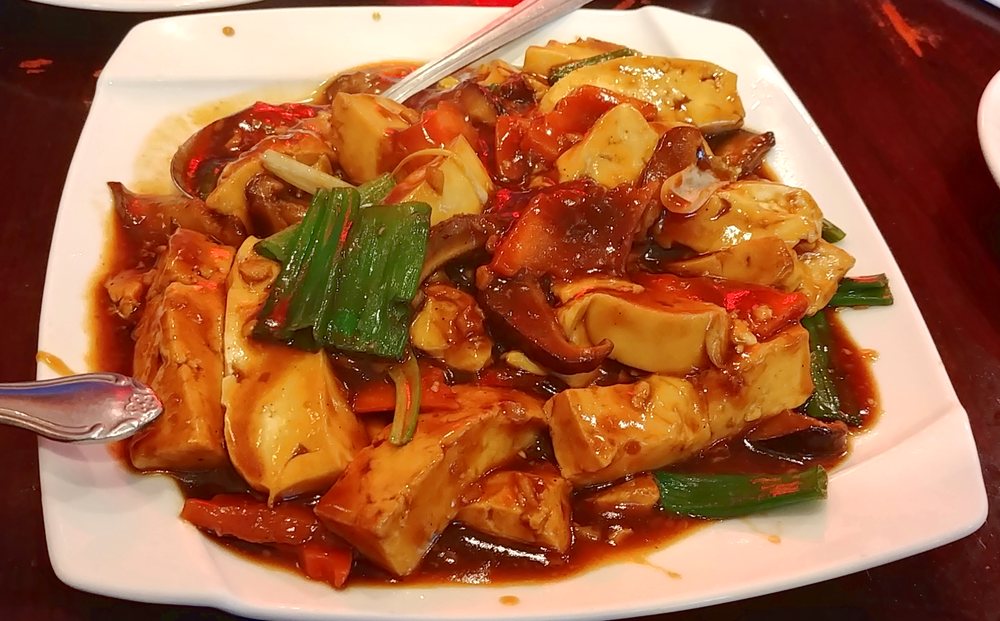 Order Braised Tofu with Veggies food online from Taiwan Tasty store, Edison on bringmethat.com