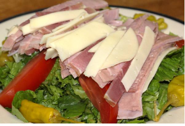 Order Italian Style Antipasto Salad food online from Oki Style Dogs & Wraps store, Los Angeles on bringmethat.com