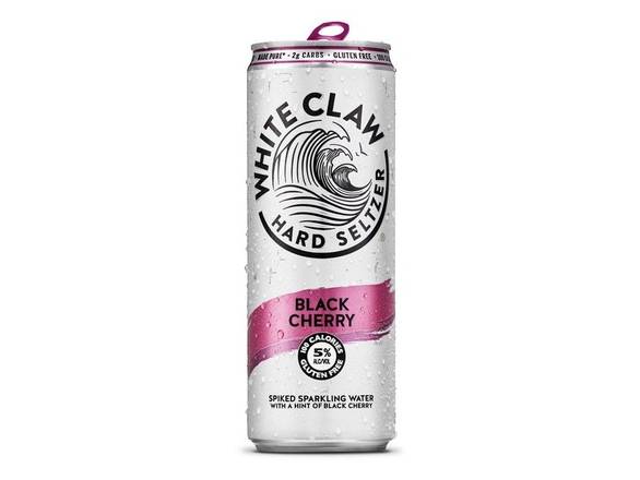 Order White Claw Black Cherry Hard Seltzer - 6x 12oz Cans food online from Shell Beach Liquor & Deli store, Pismo Beach on bringmethat.com