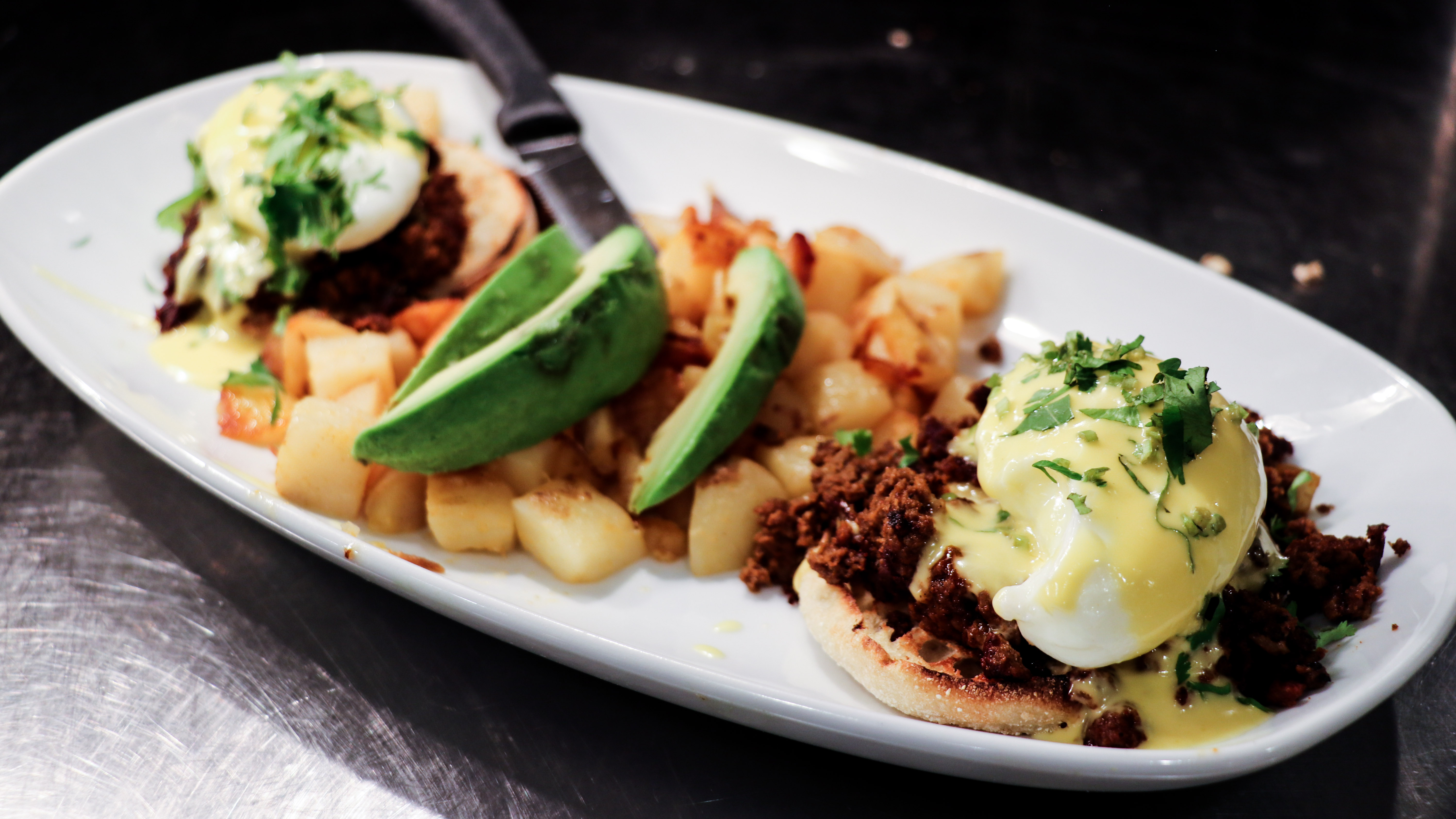 Order South of The Border Benny food online from Yolk store, River Forest on bringmethat.com