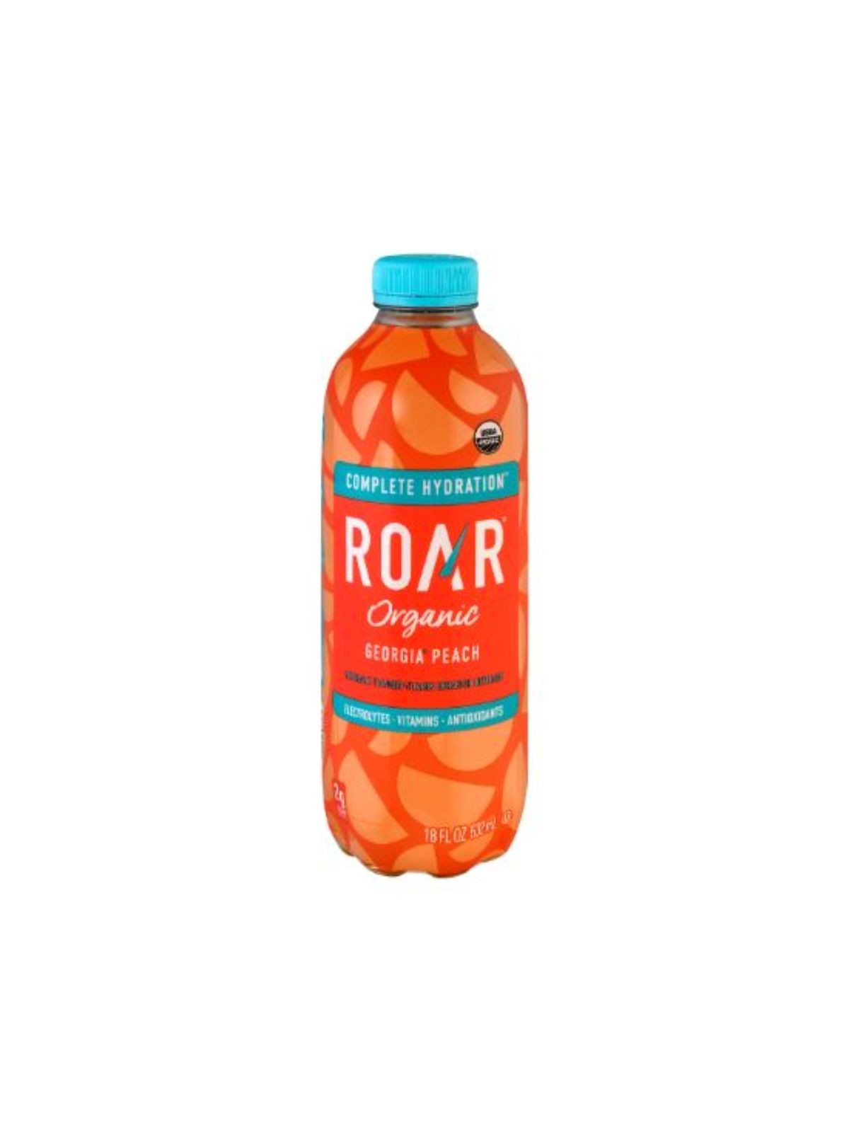 Order Roar Organic Georgia Peach Hydration Beverage (18 oz) food online from Stock-Up Mart store, Marietta on bringmethat.com