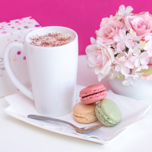 Order Caffe Latte food online from Le Macaron French Pastries store, Huntsville on bringmethat.com