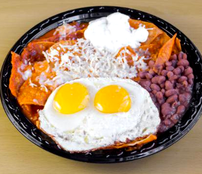 Order Chilaquiles food online from Taco Plus store, Los Angeles on bringmethat.com