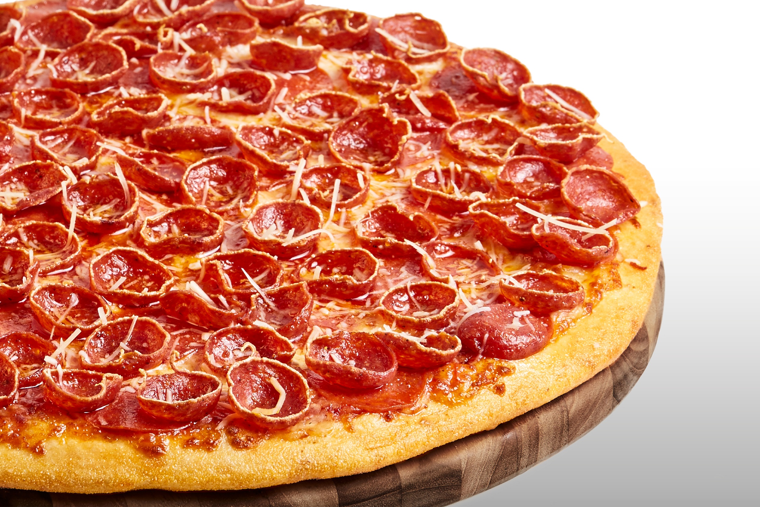 Order Gluten Free Cup & Crisp Pepperoni Duo Pizza food online from Pizza Guys store, Brentwood on bringmethat.com