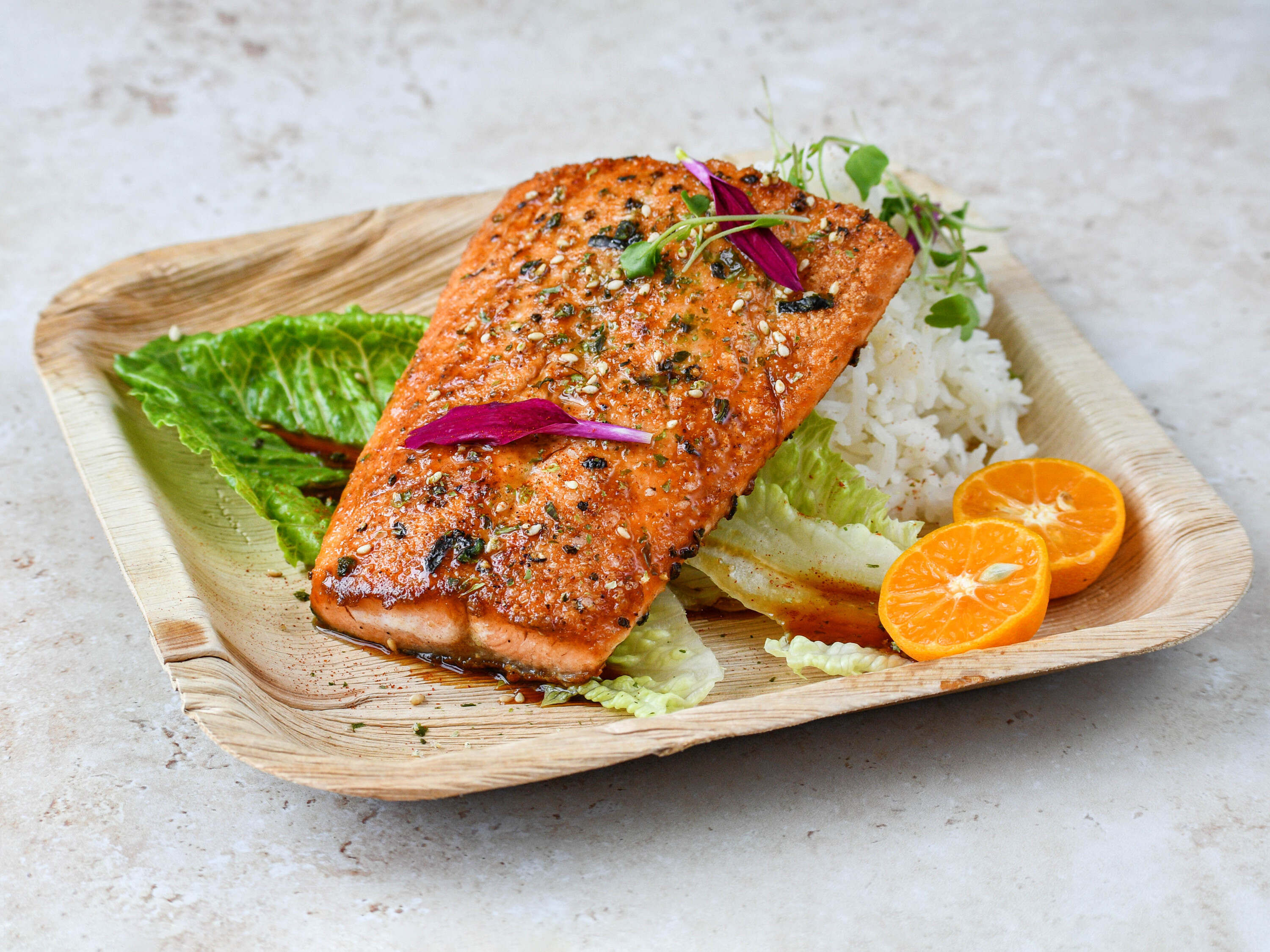 Order Pan Seared Fish in Season food online from Starfish Filipino Eatery store, San Diego on bringmethat.com