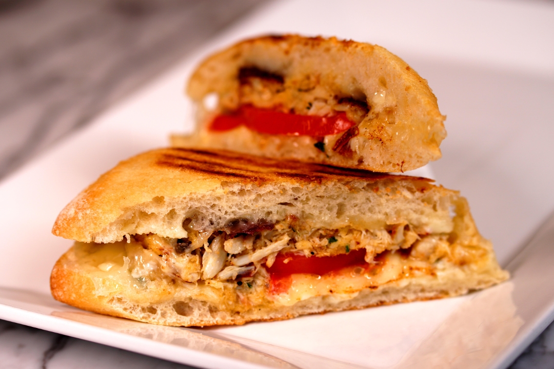 Order CRABCAKE PANINI food online from Cafe Del Sol store, Hagerstown on bringmethat.com