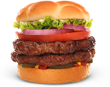Order Double Classic Burger food online from Back Yard Burgers store, Little Rock on bringmethat.com