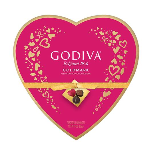 Order Godiva Goldmark Heart Chocolate Candy, Assorted - 24 ct food online from Rite Aid store, Fullerton on bringmethat.com